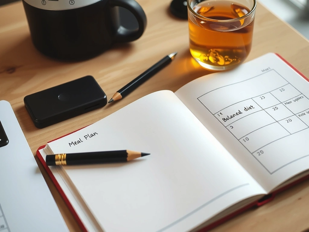 Planiranje je ključ - radni stol nutricionista